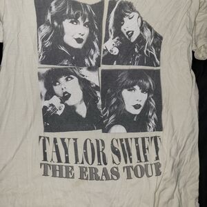 Taylor Swift The Eras Tour Graphic Tee - Cream